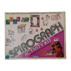 VTG 1976 Kenner Spirograph Activity Kit #14250 NOS ~ Mobile, Cards, Invitations